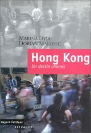 Cover of: Hong Kong: un destin chinois