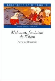 Cover of: Mahomet, fondateur de l'islam