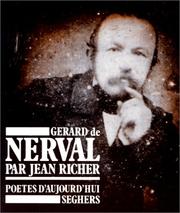 Cover of: Gérard de Nerval