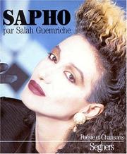 Cover of: Sapho