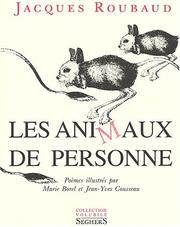 Cover of: Les animaux de personne