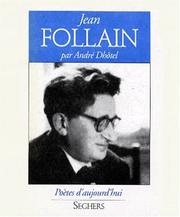 Cover of: Jean Follain by Jean Follain