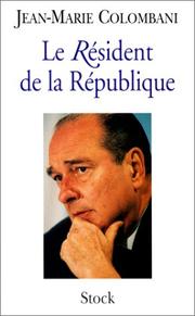 Cover of: Le résident de la République