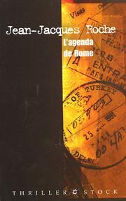 Cover of: L' agenda de Rome by Jean-Jacques Roche