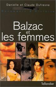 Cover of: Balzac et les femmes