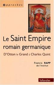 Cover of: Le Saint Empire
