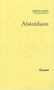Cover of: Abécédaire by Hervé Bazin