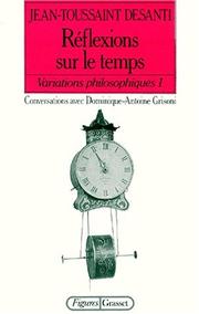 Cover of: Variations philosophiques by Jean-Toussaint Desanti, Dominique-Antoine Grisoni