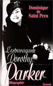 Cover of: L' extravagante Dorothy Parker by Dominique de Saint Pern