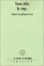 Cover of: Du "temps". Elements d'une philosophie du rire