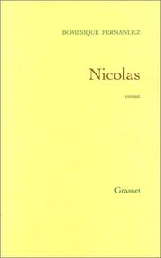 Cover of: Nicolas by Dominique Fernandez