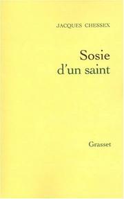 Cover of: Sosie d'un saint: nouvelles