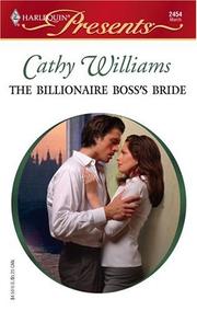 Cover of: The Billionaire Boss's Bride (Harlequin Presents) by Cathy Williams