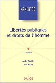 Cover of: Libertés publiques et droits de l'homme (14e édition)