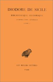 Cover of: Bibliothèque historique. by Diodorus Siculus