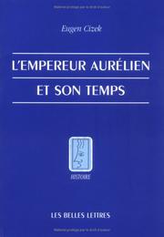 Cover of: L' empereur Aurélien et son temps