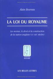 Cover of: La loi du royaume by Alain Boureau