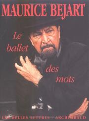 Le ballet des mots by Maurice Béjart