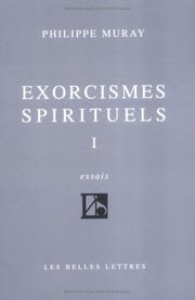 Cover of: Exorcismes spirituels: essais