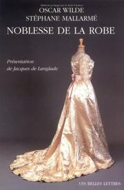 Cover of: Noblesse de la robe