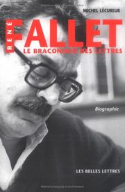 Cover of: René Fallet: le braconnier des lettres : biographie