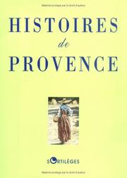 Cover of: Histoires de Provence