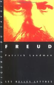 Cover of: Freud by Patrick Landman