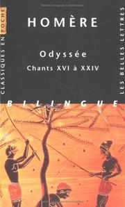 Cover of: Odysées: tome 3: Chants XVI à XXIV