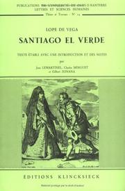 Cover of: Santiago el Verde by Lope de Vega