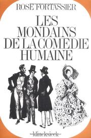 Cover of: Les mondains de La comédie humaine: étude historique et psychologique