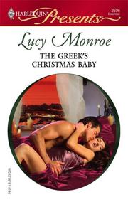 Cover of: The Greek's Christmas Baby: Greek Tycoons, Book #3 / Kouros Brothers, Book #2