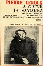 Cover of: La grève de Samarez by Pierre Leroux