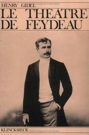 Cover of: Le théâtre de Georges Feydeau