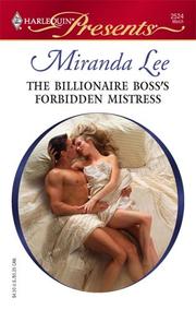 Cover of: The Billionaire Boss's Forbidden Mistress