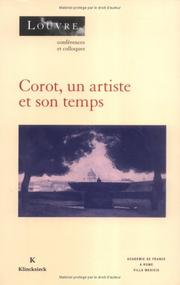 Corot, un artiste et son temps by Vincent Pomarède