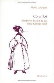 Cover of: Corambé: identité et fiction de soi chez George Sand