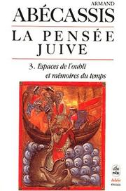 Cover of: La pensée juive