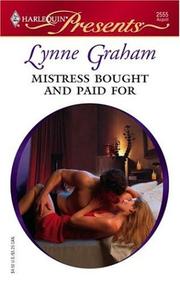 Cover of: Mistress Bought And Paid For by Lynne Graham