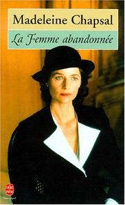 Cover of: La Femme abandonnée, d'après une nouvelle de Balzac