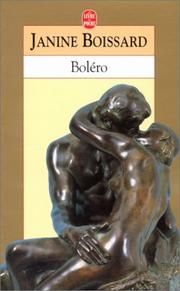 Cover of: Bolero by Janine Boissard