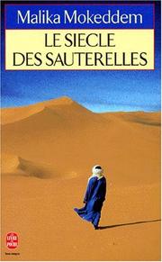 Cover of: Le siècle des sauterelles