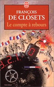 Cover of: Le compte à rebours