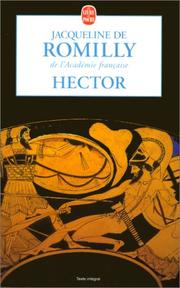 Cover of: Hector by Jacqueline de Romilly