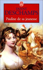 Cover of: Pauline de sa jeunesse