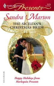 Cover of: The Sicilian's Christmas Bride (Harlequin Presents) by Sandra Marton