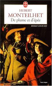 Cover of: De plume et d'epee