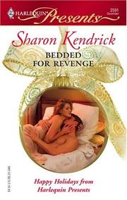 Cover of: Bedded For Revenge (Harlequin Presents)