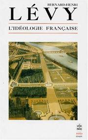 Cover of: L'idéologie française