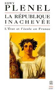 Cover of: La République inachevée