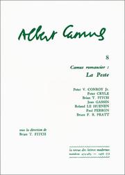 Cover of: Camus romancier by réunis par Brian T. Fitch.